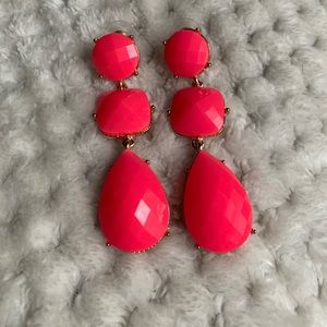 Large dangle earrings